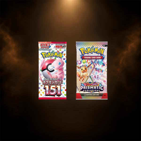 Pokémon Prismatic Evolutions (Engelsk) & 151 (Japansk)