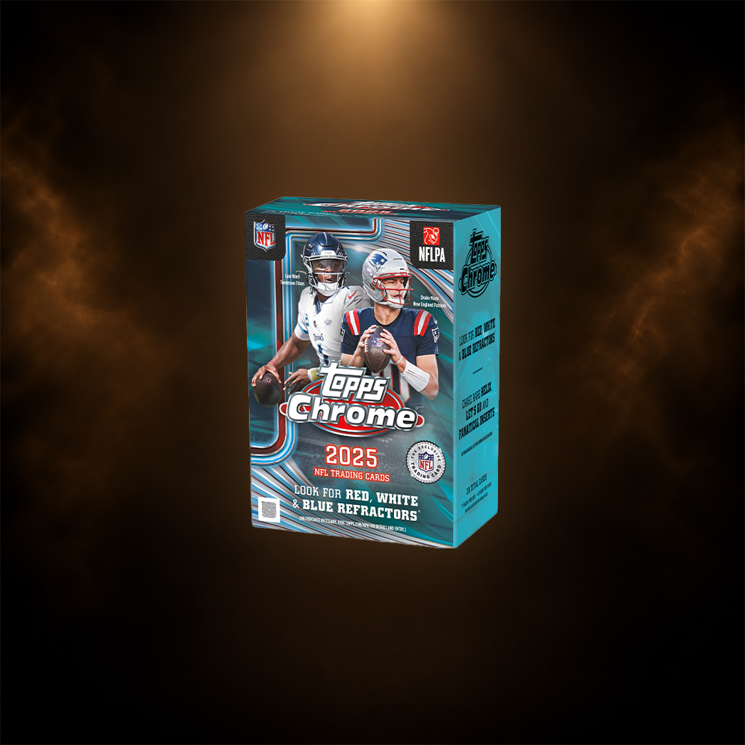 Topps Chrome Football 2025 - Blaster Box - Engelsk