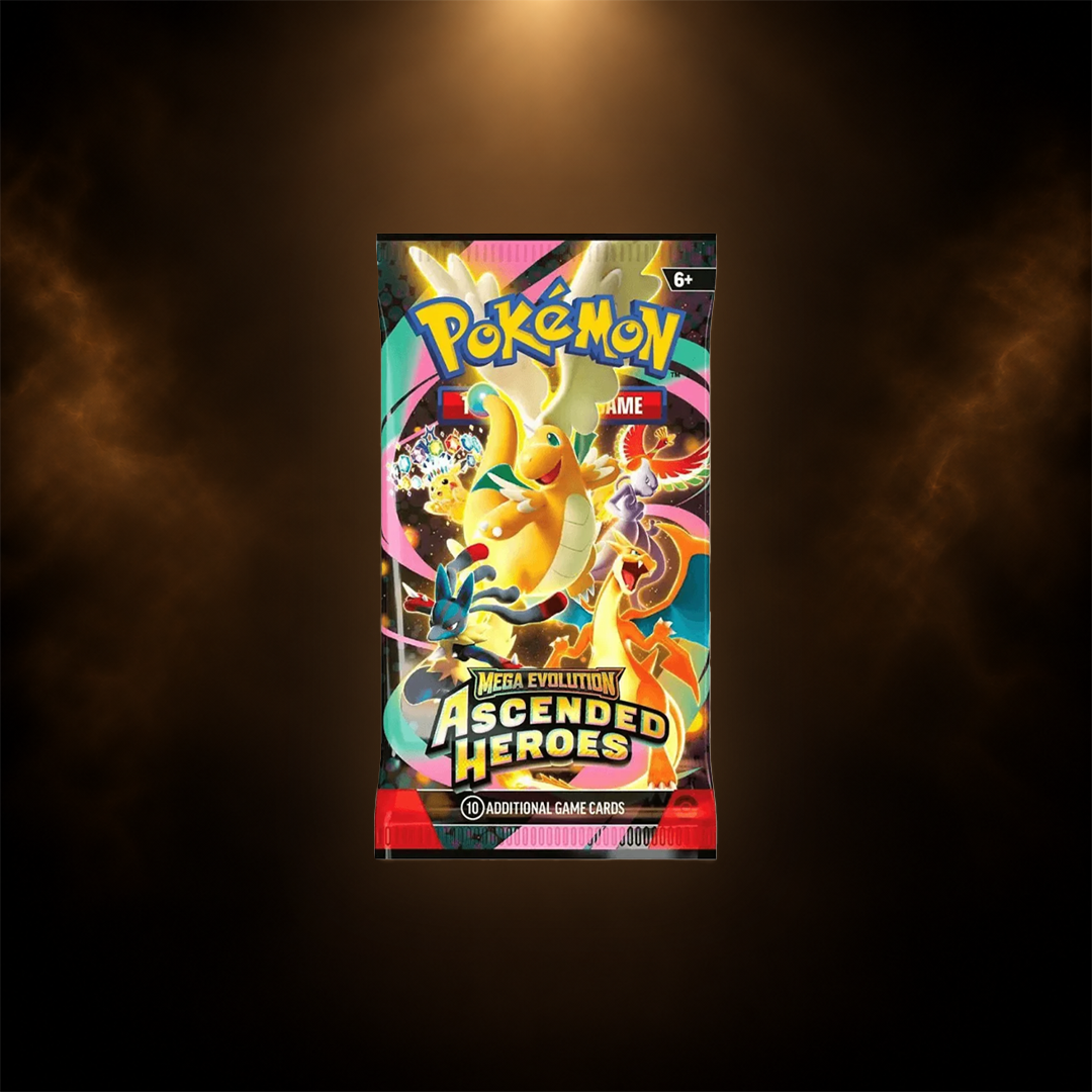 Pokémon Ascended Heroes Boosterpakke – Engelsk