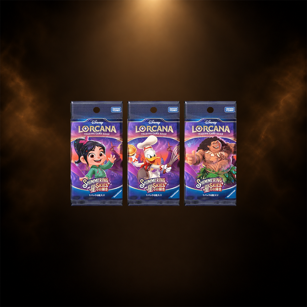 Disney Lorcana Shimmering Skies Boosterboks - Japansk