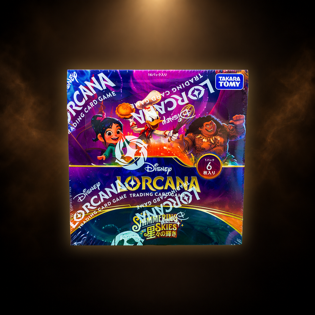 Disney Lorcana Shimmering Skies Boosterboks - Japansk
