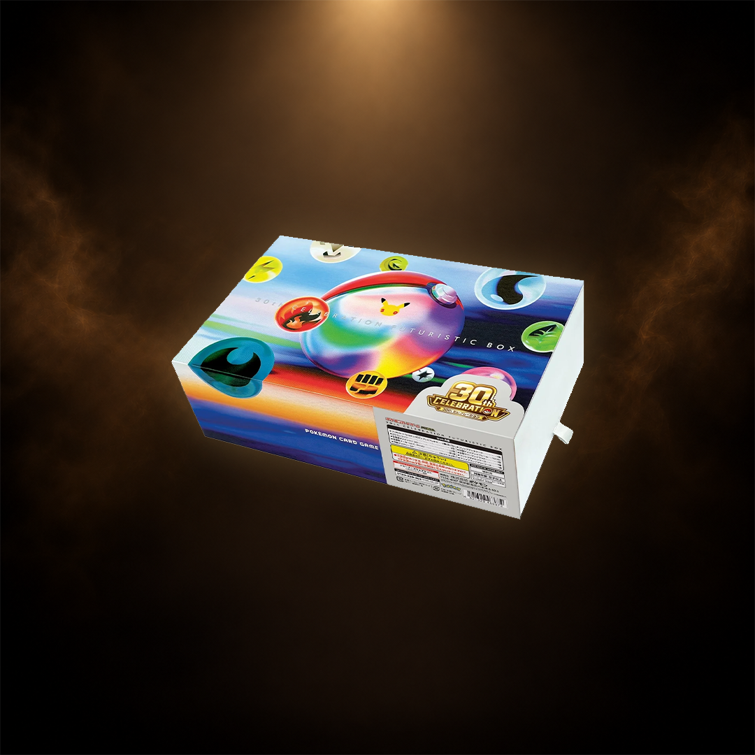 Pokémon 30th Celebration Futuristic Box - Japansk