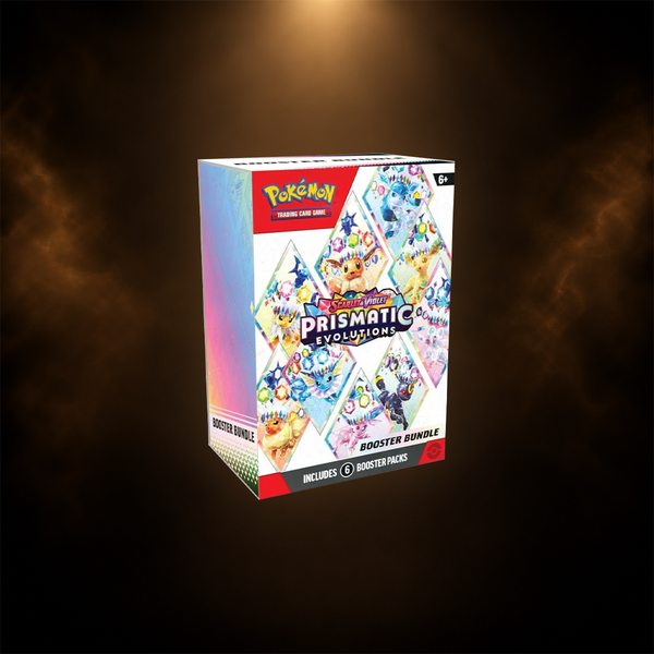 Pokémon Prismatic Evolutions Booster Bundle – Engelsk