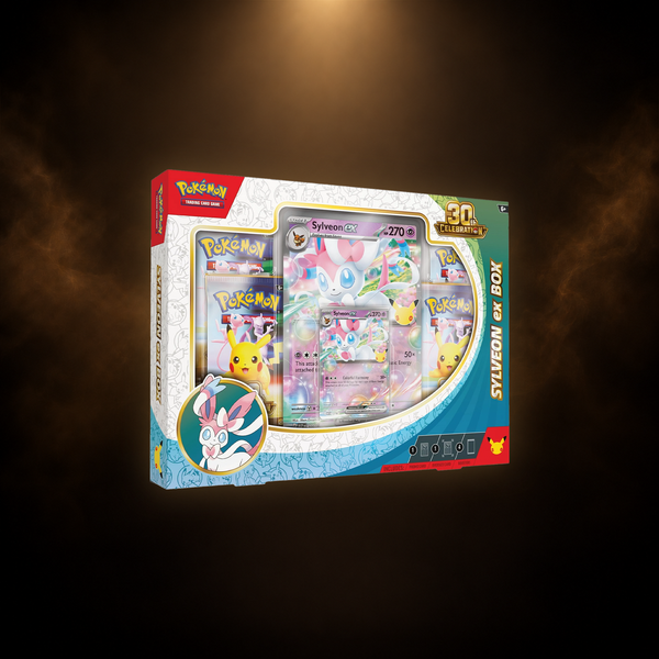 Pokémon 30th Celebration Sylveon ex Box - Engelsk