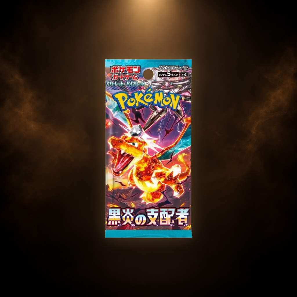Pokémon Ruler of the Black Flame Boosterboks – Japansk