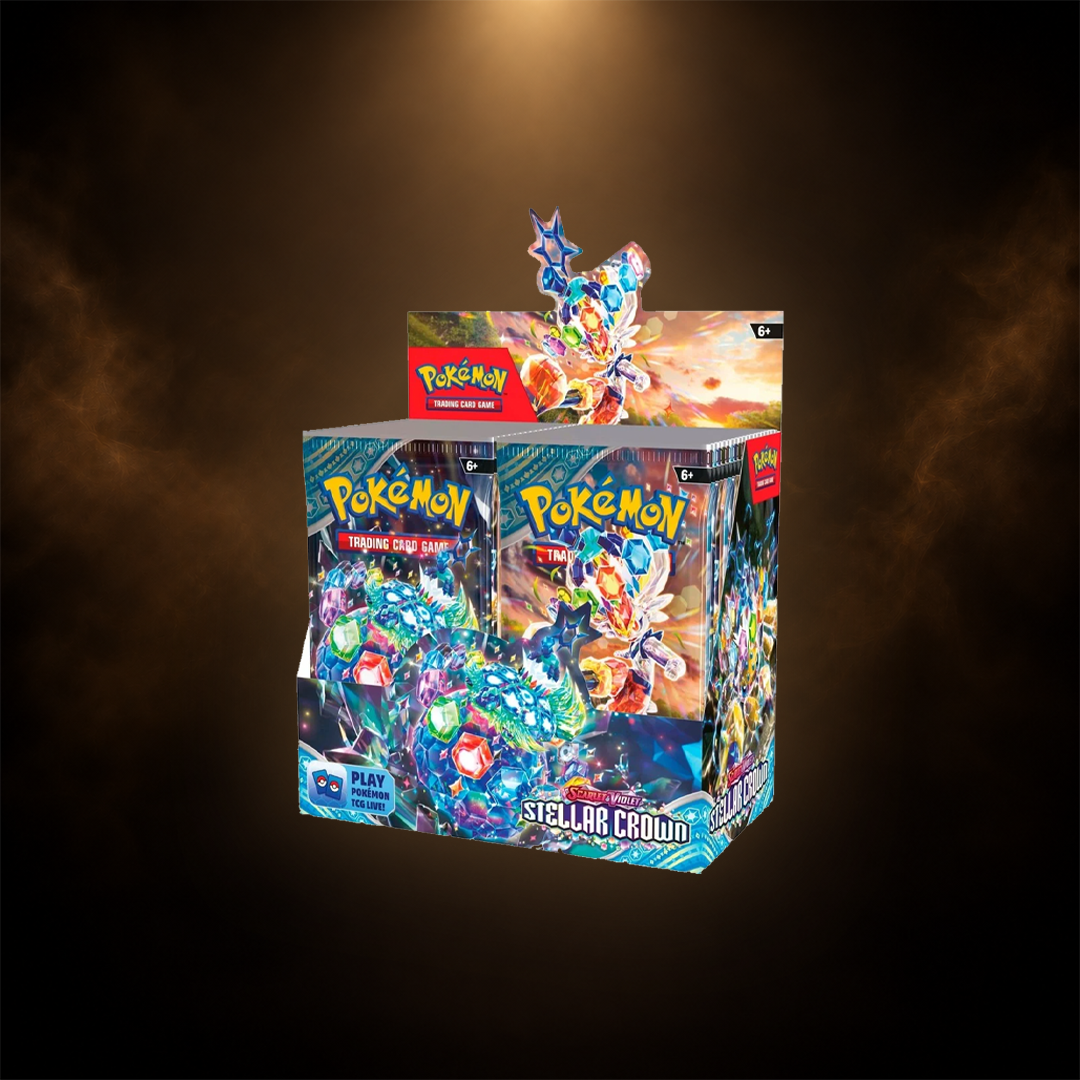 Pokémon Stellar Crown Booster Box – Engelsk