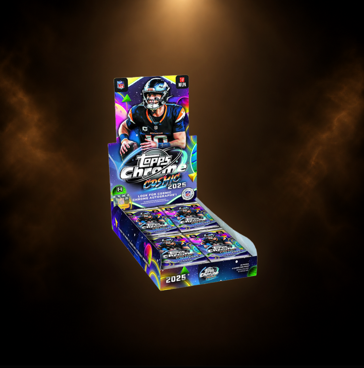 Topps Cosmic Chrome Football 2025 – Break-spots (tilfeldig NFL-lag)