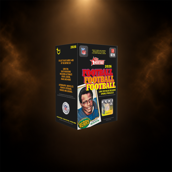 Topps Heritage Football 2026 - Value Box - Engelsk