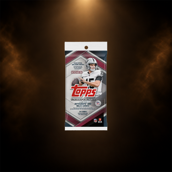 Topps NFL Flagship Football 2026 - Fat Pack - Engelsk