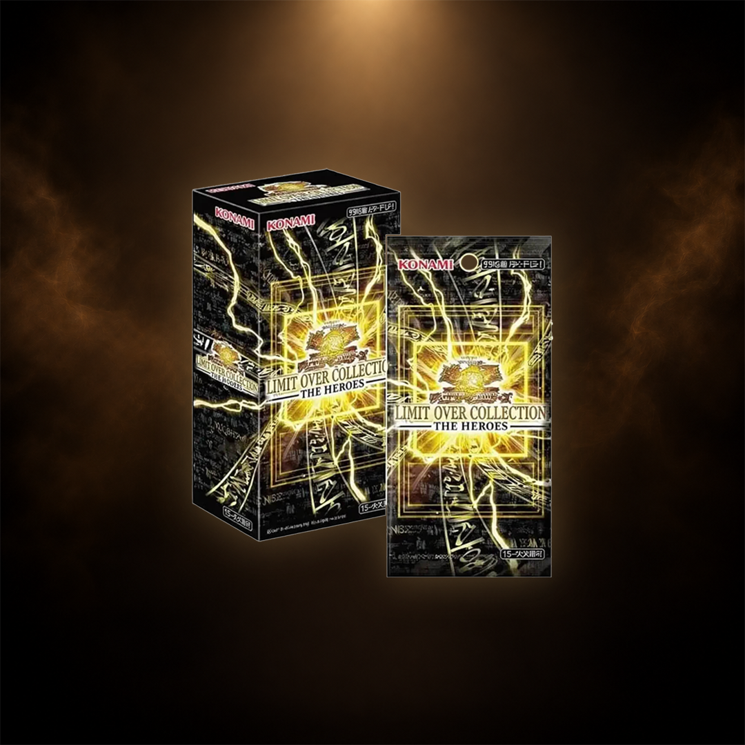 Yu-Gi-Oh Limit Over Heroes Booster Box - Japansk